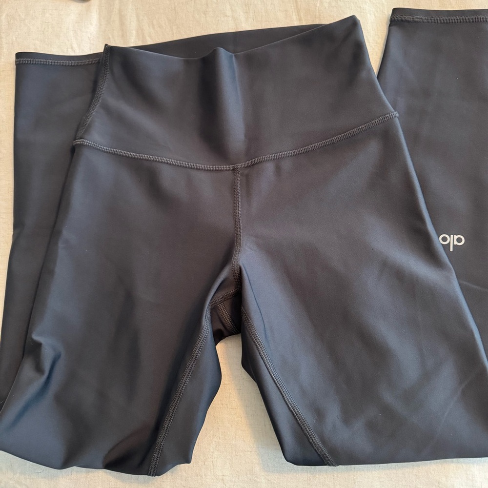 Alo Yoga 7/8 High Waist Airlift Leggings dark grey